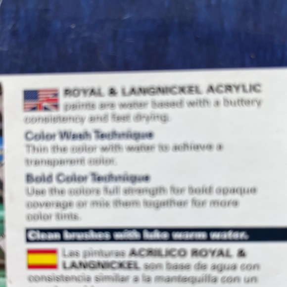 BRAND NEW ACRYLIC PAINT AND PAINTBRUSH SET - Picture 3 of 4